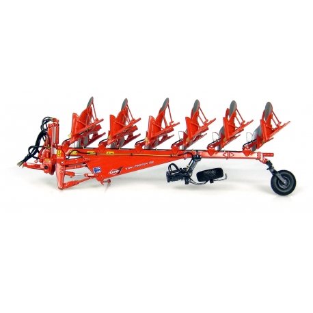 Miniature Kuhn GA 4731 GM – Andaineur Rotatif 1/32, Métal, Bâche Relevable, Pour Collectionneurs Et Fans De Matériel Agricole