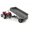 REMORQUE MASSEY FERGUSON 3TON - TIPPING BED WITH DROP SIDES