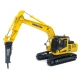 KOMATSU PC 210 HAMMER DRILL