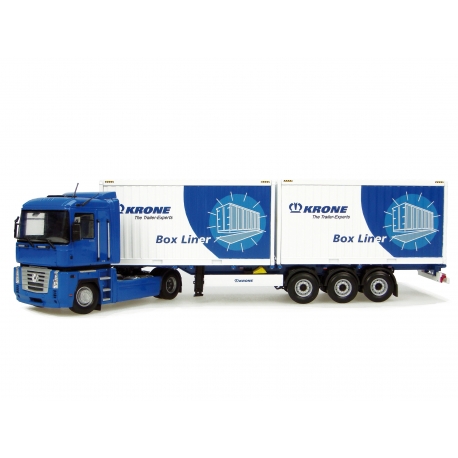 CAMION R MAGNUM + REMORQUE KRONE