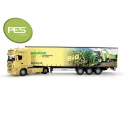 SCANIA R580 avec Remorque Krone Big X - échelle 1:50 -