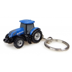 Porte-clés en métal du Tracteur New Holland T7.225 Universal Hobbies UH5812