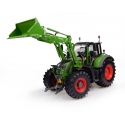 Universal Hobbies 1:32 Scale Fendt 722 Vario with front loader - "Nature Green" color Tractor Diecast Replica UH4975