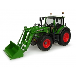 Fendt 516 Vario with front loader - New Nature Green color