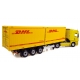 SCANIA R 580 + KRONE BOX LINER 2X20' CONTAINER AVEC DHL DECORATION