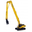 Komatsu PC450LC Long Boom Demolition Excavator with Cutter