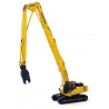 KOMATSU PC 450LC LONG BOOM AVEC FOURCHE