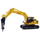 KOMATSU PC 210 HAMMER DRILL