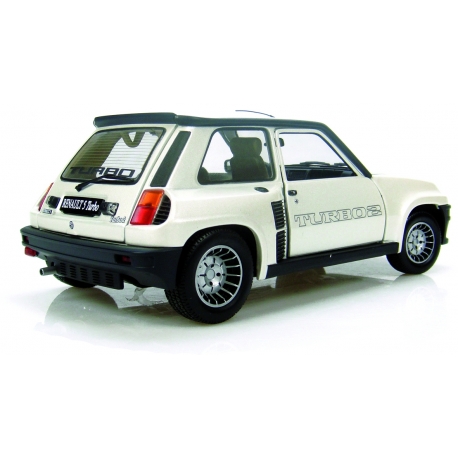 Miniature Renault 5 Turbo Blanche SODICAM, échelle 1/18, Universal Hobbies