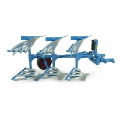 Universal Hobbies 1:32 Scale Lemken Opal 090 3 Furrow Reversible Plough Diecast Replica UH5262