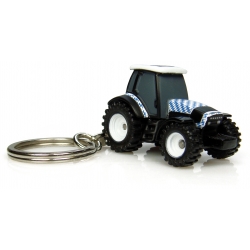 PORTE CLE DEUTZ-FAHR AGROTRON TTV 1160 (BLANC ET BLEU)