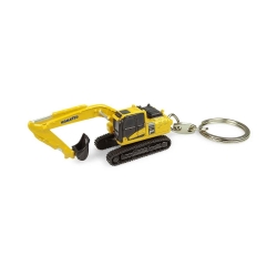 Universal Hobbies Komatsu PC210 LC11 Excavator Metal Keychain UH5854