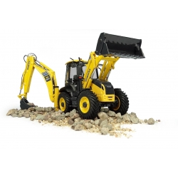 Tractopelle Komatsu WB97S-8 4WD à l'échelle 1:50 Universal Hobbies UH8139