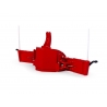 TRACTORBUMPER SAFETYWEIGHT 800 KG - ROUGE