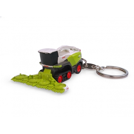 Porte-clés en métal de l'Ensileuse Claas Jaguar 960 Terra Trac Universal Hobbies UH5855