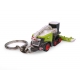 Universal Hobbies Claas Jaguar 960 Terra Trac Tractor Metal Keychain UH5855