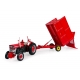 Massey Ferguson MF 21 - 3.5 Ton tipping trailer with Silage extension sides