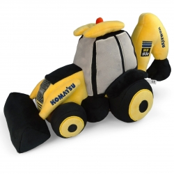 UH Kids Komatsu WB93R Backhoe Loader Big Soft Plush UHK1148