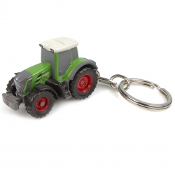 Porte-clés en métal du Tracteur Fendt 828 Vario Vert Nature Universal Hobbies UH5845