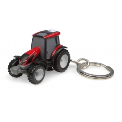 Porte-clés en métal du Tracteur Valtra G135 - Rouge Universal Hobbies UH5871