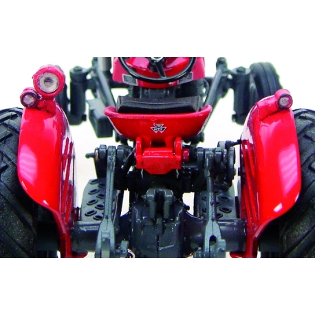 UNIVERSAL HOBBIES - Remorque 3,5t MASSEY-FERGUSON avec rehausses - 1/32