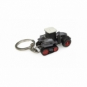 Universal Hobbies CLAAS Axion 960 Terra Trac - Gunmetal grey Tractor Metal Keychain UH5873