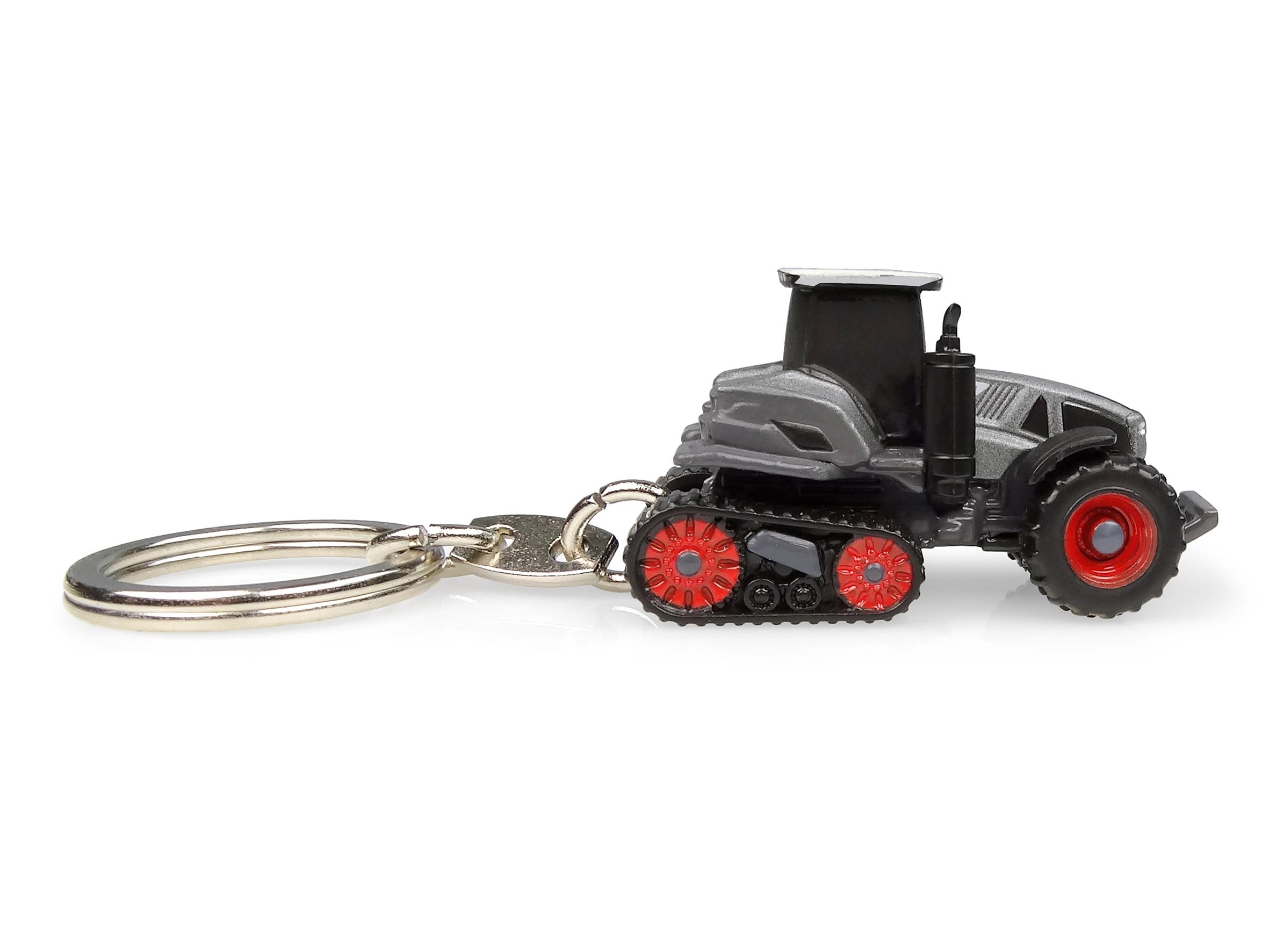 Porte-clés en métal du Tracteur Claas Axion 960 Terra Trac - Gris métallisé  Universal Hobbies UH5873 - UNIVERSAL HOBBIES