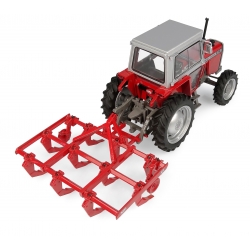 Universal Hobbies 1:32 Scale Massey Ferguson 24 Chisel Plough Diecast Replica UH6452