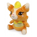 KOMATSU mascot "Kitsune" plush toy