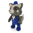 KOMATSU mascot "Tanuki" plush toy