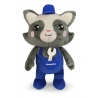 KOMATSU mascot "Tanuki" plush toy