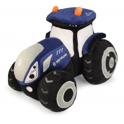 Grande Peluche du Tracteur New holland T7 Blue Power