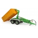 Joskin Cargo-LIFT trailer with container
