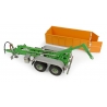 Joskin Cargo-LIFT trailer with container