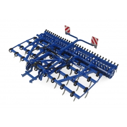 Miniature Agricole Lemken Smaragd 9/600 K, échelle 1/32, Universal Hobbies UH6290, Métal/plastique, Bleu, Neuve