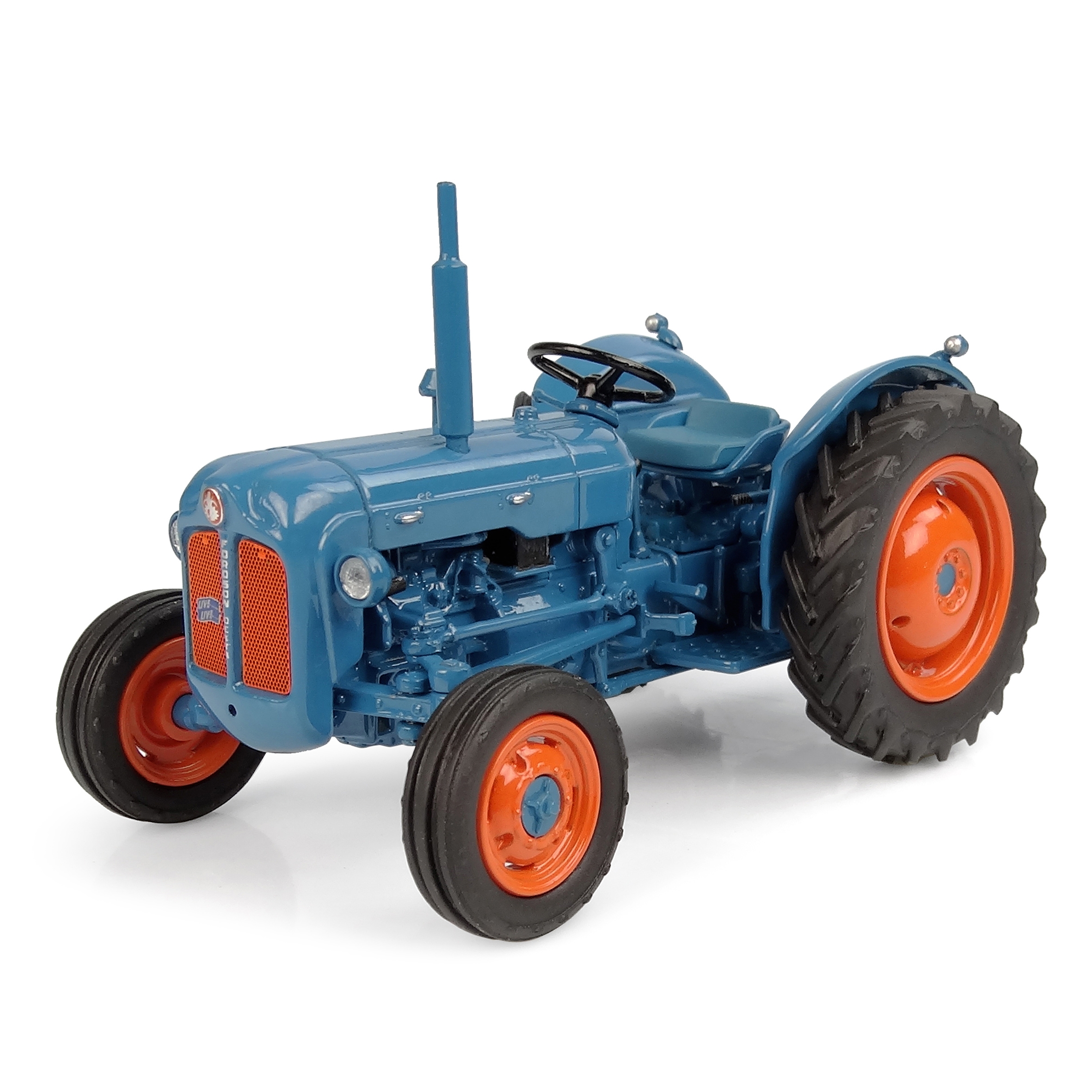 1962 Fordson Super Dexta Tractor Blue 1/32 Diecast Model By
