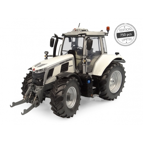 Universal Hobbies 1:32 Scale Massey Ferguson 6S.165 White Edition Tractor Diecast Replica UH6612