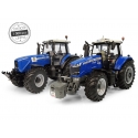 Coffret Plogmaker Massey Ferguson 8260 et 7726S à l'échelle 1:32 Universal Hobbies UH7123