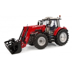 Tracteur Massey Ferguson 5S.115 avec chargeur frontal FL.4121 à l'échelle 1:32 Universal Hobbies UH6603