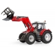 Universal Hobbies 1:32 Scale Massey Ferguson 5S.135 with front loader FL.4121 Tractor Diecast Replica UH6603