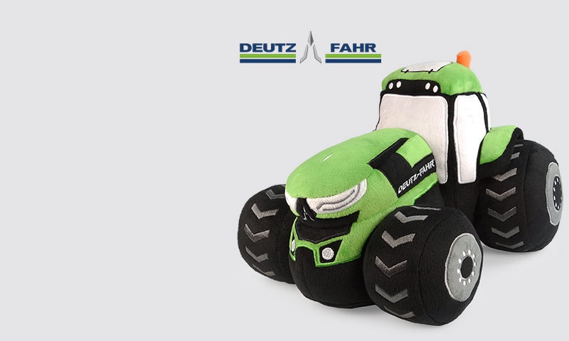 Deutz Fahr 7520 TTV Tractor Big Soft Plush Toy